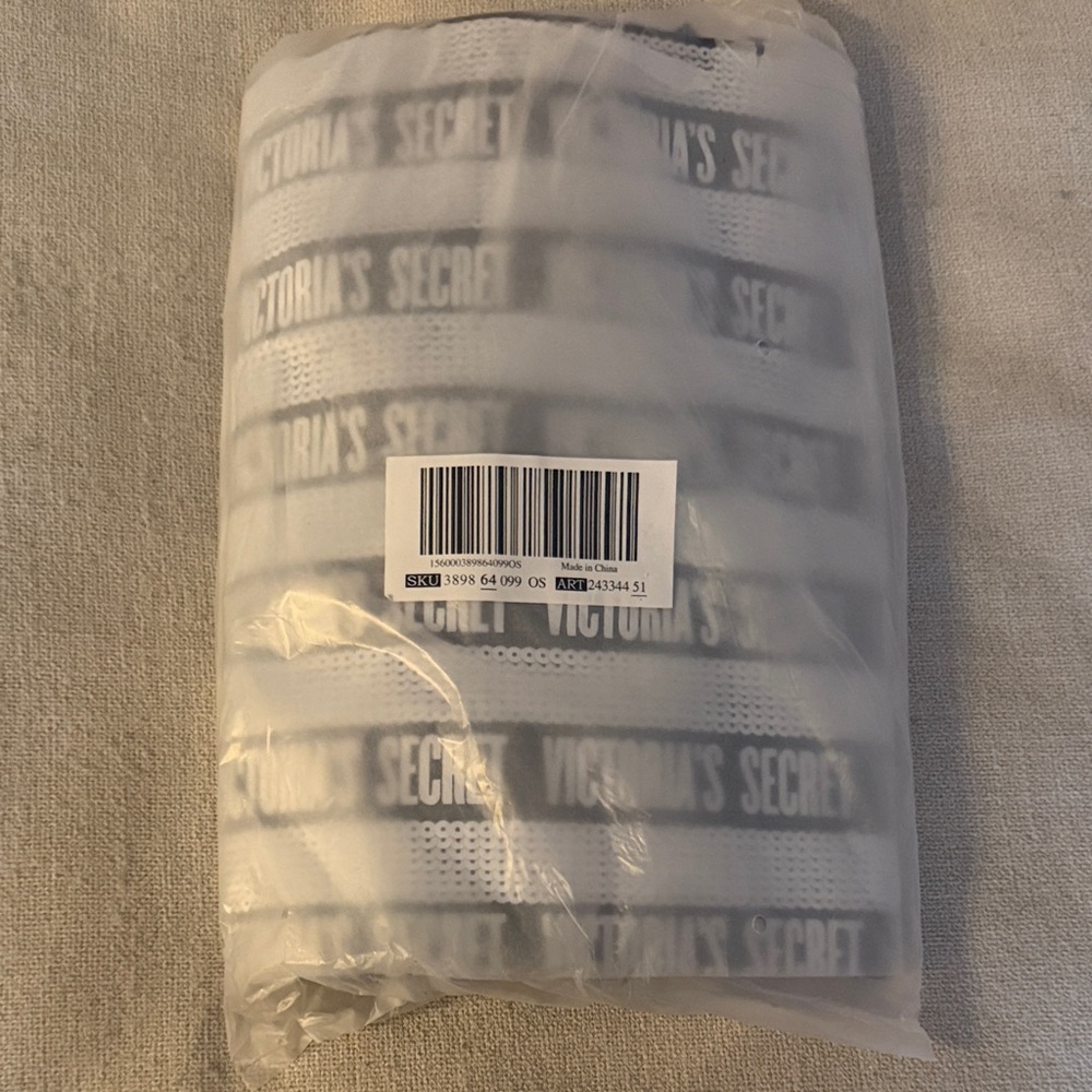 Victoria's Secret Silver and Black Sequin tote bag (new in bag)